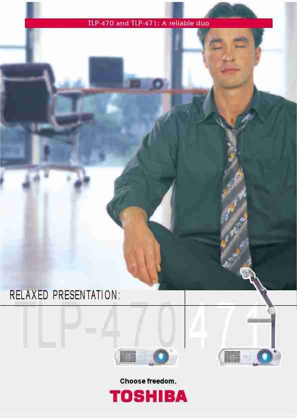 Toshiba Projector TLP471-page_pdf